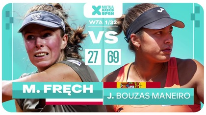 FRĘCH VS BOUZAS MANEIRO NA ŻYWO - WTA1000 W MADRYCIE - 24. 04. 2025r.
