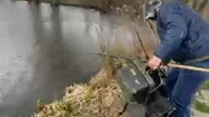 Zaatakował nas grad na rybach