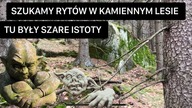 SZUKAMY RYTÓW W KAMIENNYM LESIE/ TU BYŁY SZARE ISTOTY