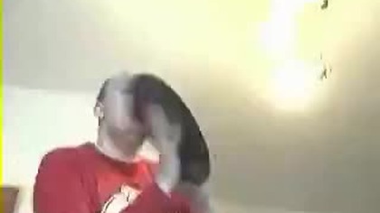 Szaleniec przed kamerką