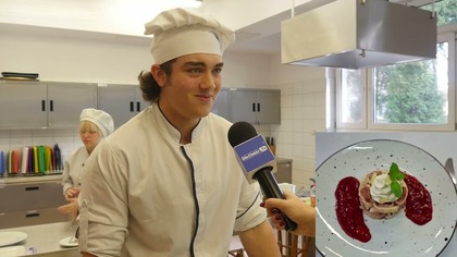 Szkolny konkurs kulinarny.  Głównym bohaterem był naleśnik