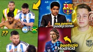 Kibic WBIEGŁ NA BOISKO po autograf na PLECACH! Szef PSG ATAKUJE FC Barcelonę! Modrić kontuzjowany...