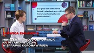 Minister Emilewicz odpowiada na pytania od widzów ws.  koronawirusa