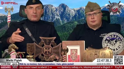 Wielki Piątek.  Pt.  18. 4. 2025r.  W.  Olszański, M.  Osadowski Rodacy Kamraci NPTV.pl