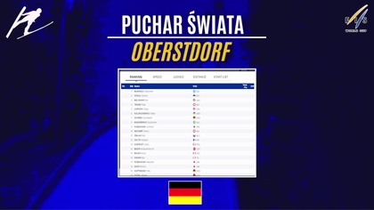 PUCHAR ŚWIATA W OBERSTDORFIE NA ŻYWO - SKOKI NARCIARSKIE - 24. 01. 2025r.