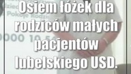 Osiem łóżek dla rodziców małych pacjentów lubelskiego USD.  Zdjęcia