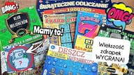 Zdrapki Lotto #640 Polowanie na milion Większość zdrapek wygrana!  Duży mix z plusem! 