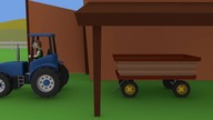 Tractor For Kids Combine-Harvester | Maize | Farm Work | Bajki Dla Dzieci Traktory