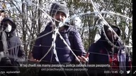 Iranian migrant on Belarusian-PL border tells about illegal act.  by Belarus.  Oct, 2021.  En, subt.