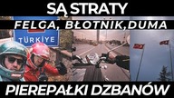 Problem na granicy i uszkodzona felga