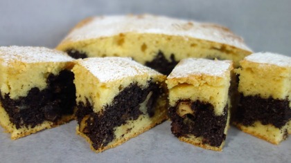 Ciasto z makiem  jest wilgotne i przepyszne! Przepis zawsze się udaje! Proste i bardzo dobre ciasto