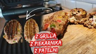 GRECKIE BIFTEKI Z SERKIEM ALMETTE, ALBO Z FETĄ Z GRILLA, Z PIEKARNIKA, LUB Z PATELNI