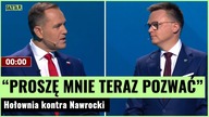Ostre starcie Hołowni z Nawrockim podczas debaty w TVP! | Gazeta.pl