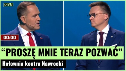 Ostre starcie Hołowni z Nawrockim podczas debaty w TVP! | Gazeta.pl
