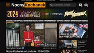 Nocny Kochanek w Londynie - 19. 04. 2024 - ZAPROSZENIE