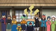 Inazuma eleven go chrono store odcinek 59 z wizytą w miasteczku Nobunagi