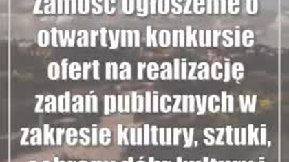 Zamość: Ogłoszenie o otwartym konkursie ofert na realizację zadań publicznych w z...