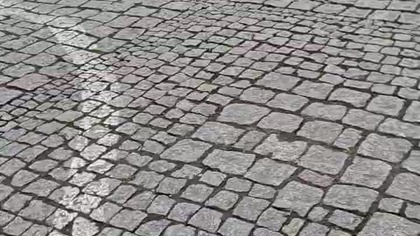 ukochana prezes i ukochany tatuś podczas przejazdu przez Cieszyn