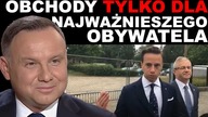 NADOBYWATEL Duda.  Tylko on ma prawo składać wieńce i oddawać hołd, aby TV mogła go pokazać | K. Bos