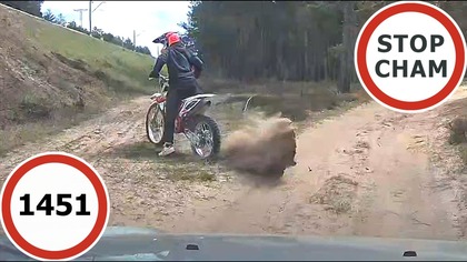Stop Cham #1451 - Niebezpieczne i chamskie sytuacje na drogach