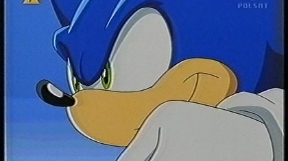 Sonic - X Odc. 5 Sonic kontra Knuckles Polsat vhs