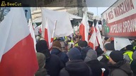 Protest rolników w Warszawie obszerna relacja #protest
