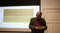 Zdzisław Szkiruć - emerytowany dyrektor Wigierskiego Parku Naukowego.  22. 11. 2023.  Suwałki.
