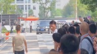 LiveLeak - Employees gather to bid Jack Ma farewell on his last day as Alibabas chairman