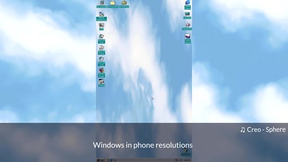 Windows on a phone