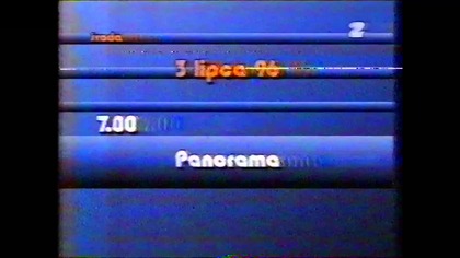 TVP2 - Zakończenie programu (3. 07. 1996)