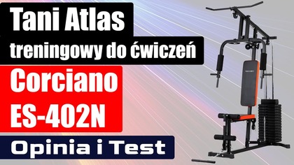 Corciano ES-402N to jeden z najtańszych domowych atlas&oacute;w treningowych. Jego niewątpliwą zaletą jest to, że jest dość mały oraz stosunkowo dobrze wykonany. Choć ma swoje słabe strony.

Posiada stos 65 kg - to trochę więcej niż mają typowe urządzenia w tej cenie. Dałem za niego w  2025 roku 1100 zł (styczeń). Natomiast warto pamiętać, że ceny sprzęt&oacute;w do ćwiczeń rosną od listopada i trzymają się zawyżone do końca kwietnia. Kupiłem go na g&oacute;rce.

W filmie omawiam - to co wydaje mi się zaletami oraz wadami Corciano ES-402N. 

Na razie jestem z niego zadowolony po połowie roku jego użytkowania. To alternatywa warta wzięta pod uwagę jeśli ma się mały budżet lub mało miejsca. Choć można zastąpić go też hantlami ze sztangą i ławką - zajmą jeszcze mniej miejsca i wyjdzie znacznie taniej.

Czy warto kupić Atlas treningowy do ćwiczeń - https://www.youtube.com/watch?vEAo2j2Vlsgs 

Atlas treningowy do ćwiczeń Zipro Gym I - https://www.youtube.com/watch?vxQvypWGH4o8

Ławka treningowa HMS L8015 wielofunkcyjna - https://www.youtube.com/watch?vLG--nYMjL8Q

Ławka Zipro Core pod sztangę - Opinia - https://www.youtube.com/watch?vDe7mkHkBWTA

 ToTemat: https://www.youtube.com/@ToTemat | Subskrybuj !
 Darmowa Muzyka: https://www.youtube.com/@Darmowa-Muzyka | Subskrybuj !
