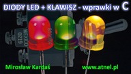 Mikrokontrolery AVR - ćwiczenia - diody LED + KLAWISZ
