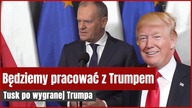 Tusk o wygranej Trumpa: Radzę wszystkim wypić szklankę zimnej wody | Gazeta.pl