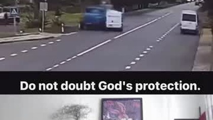Potężny przykład Bożej ochrony i zbawczej łaski #shorts #jesus #fyp