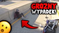 GROZNY WYPADEK KOBIETY NA AUTOSTRADZIE!