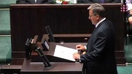 Zaprzysiężenie prezydenta: Bronisław Komorowski dziękuje