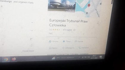 akcją przed europejskim trybunałem praw człowieka.  kto chętny niech się zgłasza
