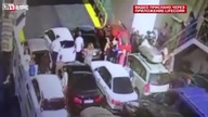 Wypadek przy cumowaniu promu
