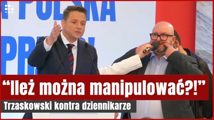 Ostre starcie Trzaskowskiego z dziennikarzami Republiki i wPolsce24 | Gazeta.pl
