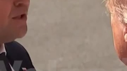 DONALD TRUMP POWITAŁ NAWROCKIEGO W BIAŁYM DOMU