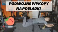 UNOSZENIE NÓG na ŁAWCE na POŚLADKI  REVERSE KICKBACKS