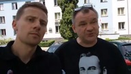 Wywiad z zatrzymanym przez policję za napis STOP ANTYPOLONIZMOWI