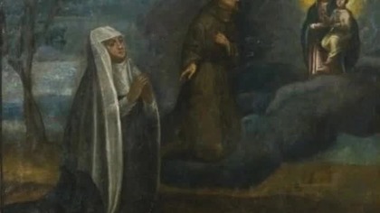 Dieveniškų sen. Darata Šorcienė, Norviliškių vienuolyno ir banyčios fundatorė. Neinomojo dailininko paveikslas, XVII a.. 

Fundatorka klasztoru i kościoła w Narwiliszkach Dorota Szoroc. Gmina Dziewieniszki, Litwa. Obraz nieznanego artysty XVII w.. 

#dziewieniszki #dieveniškės #dieveniskes #umiastowski #Arystokracja #kulturapolska #gmina #gminadziewieniszki #wileńszczyzna #gminadziewieniszki  #narwiliszki #norviliškės  #arte #photography #photographer #gmina #miasteczko #kultura #kultur #lietuvoskulūra #polacynalitwie #wilno #rzym #franciszkanie #zakonfranciszkanski #umiastovskiai #umiastowski #ziemia #ūkis #manoukis #cinematography #religius #religiousart #religiousartifacts #OrdoFratrumMinorum  #franciscains #Franziskaner #Orden de Frailes Menores

Ordo Fratrum Minorum - Ordre des frères mineurs - Franziskaner - Orden de Frailes Menores