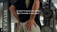 Best Beginner Glute Gym Routine ? #shorts #gym