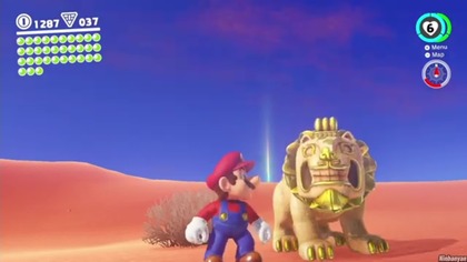 Super Mario Odyssey HD - przewodnik po grze (Switch) część 1 - Spotkanie z Cappy'm.  Mario leci statkiem
