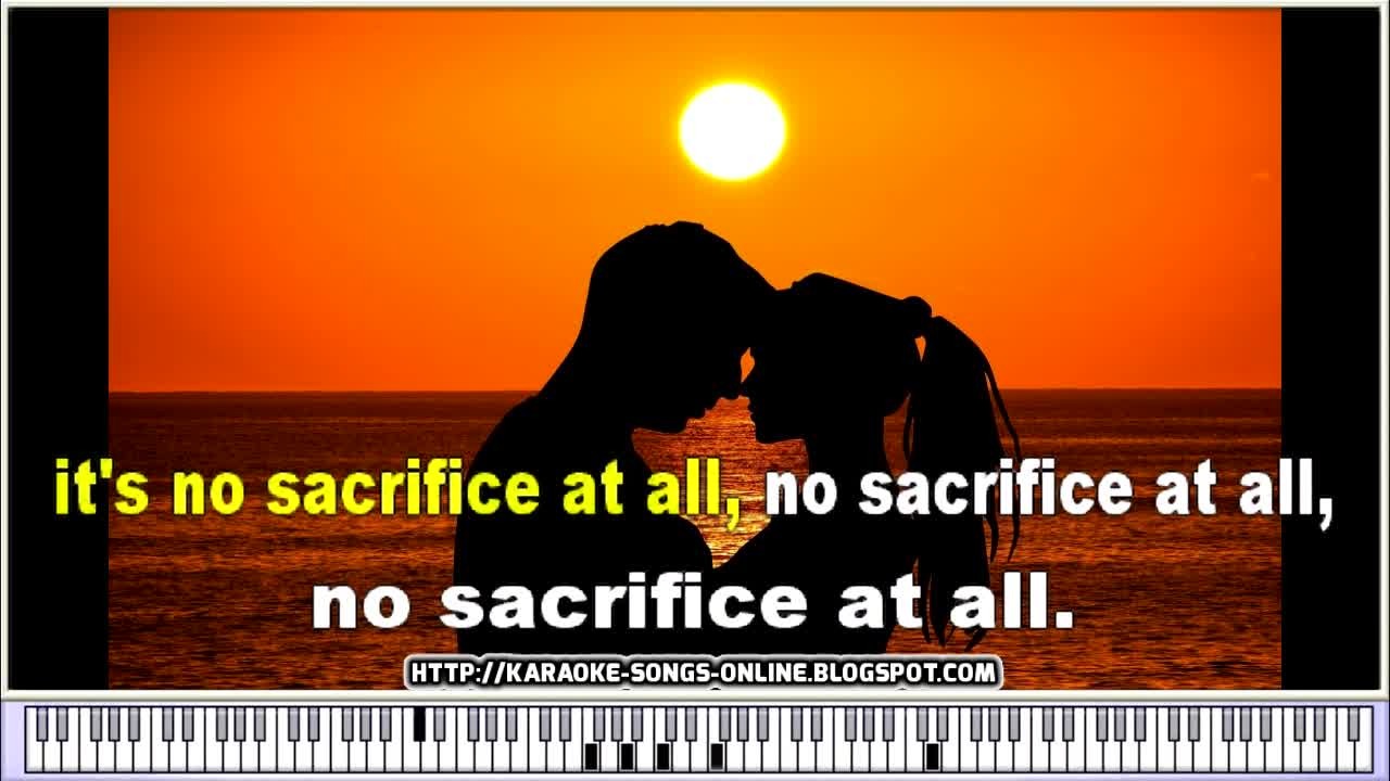 Elton John Sacrifice Music Video, Song Lyrics and Karaoke CDA Elton John Sacrifice Music Video, Song Lyrics and Karaoke CDA