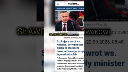 Skandal w prokuraturze: Sławomir Nowak ofiarą?