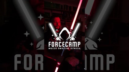 Twój WŁASNY miecz świetlny! @forcecamplightsabers1530 #starwars (#mieczeswietlne; #forcecamp