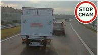 Kierowca Nissana wyhamowuje dostawczak i niemal doprowadza do kolizji #517 Wasze Filmy