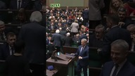 Kaczyński i posłowie PiS wyszli z sali sejmowej podczas ogłoszenia kandydatury Czarzastego